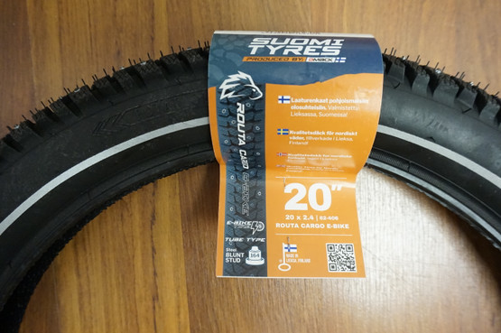 Suomi Tyres nastarengas Routa Cargo W168 20 x 2.4 / 62-406