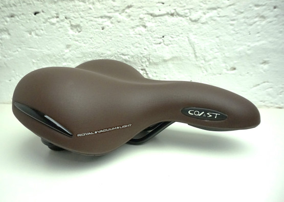 Selle Royal Coast mukavuussatula vakiopyörään, ruskea 
