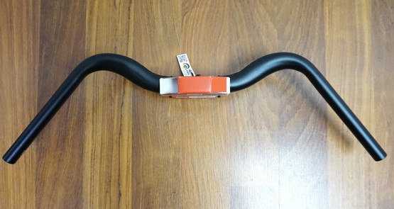Ergotec Aerowing 2 640mm / 20mm / 31,8mm ohjeustanko, alu, musta
