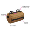 Swift Industries Bandito Bag 3,2l, eteen ja/tai satulan alle, Coyote