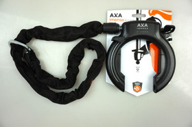 AXA Imenso X-Large runkolukko Trelock ZR355 Plug-In-lisäkettingillä leveisiin takahaarukoihin