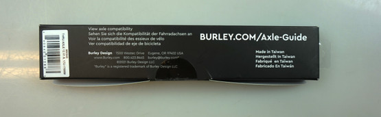 Burley läpiakseliadapteri peräkärryn vetoon 12mm / 172-178mm / 1,5