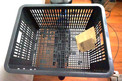 Basil Crate L 40l suuri tavarakori pyörään MIK-adapterilla