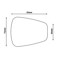 Zefal Espion Z56 polkupyöräpeili varsikiinnityksellä ohjaustankoon