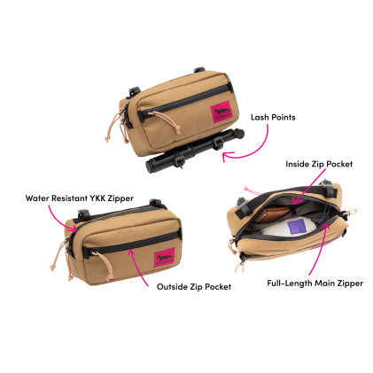 Swift Industries Kestrel Bar Bag 2l - ohjaustankolaukku