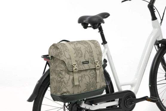 New Looxs Alba Bamboo Sand 21L Single Pannier - sivulaukku-olkalaukku 