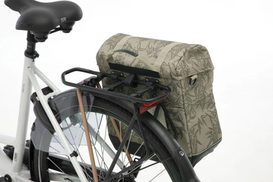 New Looxs Alba Bamboo Sand 21L Single Pannier - sivulaukku-olkalaukku 