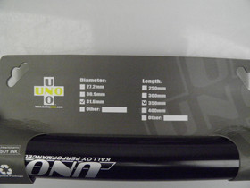 Kalloy Uno istuinkannatin 31,6mm / 350mm, kaksi väriä