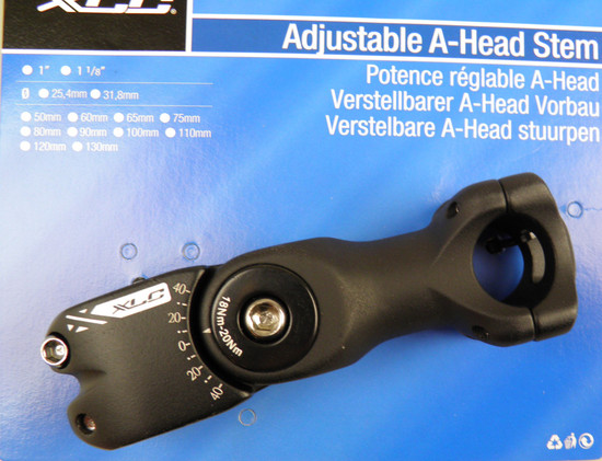 Ohjainkannatin, nivelletty XLC Stem ST-M02 110mm/ 25,4mm / 1 1/8