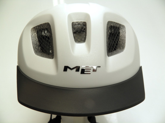 MET Mobilite - kypärä, koko M/L 57-60cm, vaalean harmaa