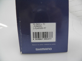 SHIMANO 105 Slate Black FD-5603-L etuvaihtaja
