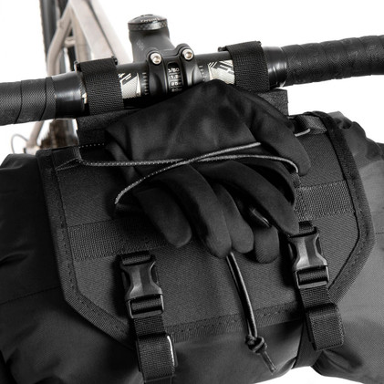 Restrap Bar bag 14l ohjaustankolaukku valinnaisella välipalalaukulla