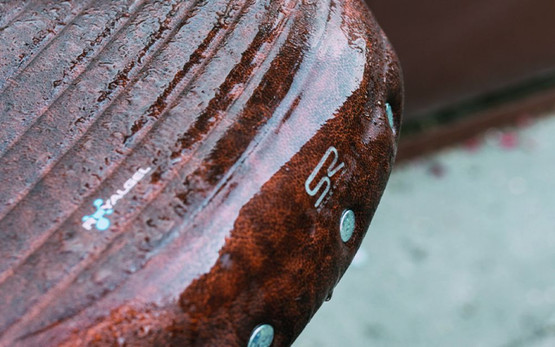 Selle Royal Drifter Plus sohvasatula geelipehmennyksellä ja jousituksella, ruskea