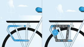 Basil / MIK - Click&Go Side - sivulaukkuadapteri