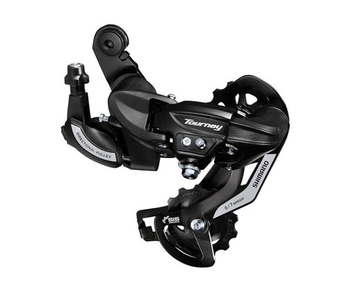 Shimano Tourney TY500D Direct Mount 6/7-lehtisille kasettipakoille