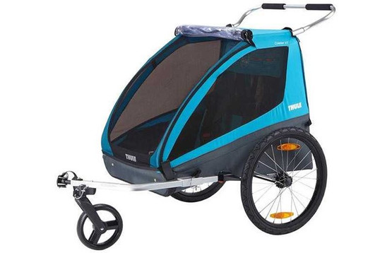 Thule Coaster XT 2 - pyörävaunu 2:lle lapselle