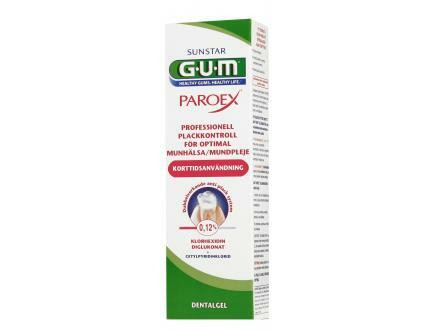 GUM Paroex 0,12 % geelihammastahna 75 ml