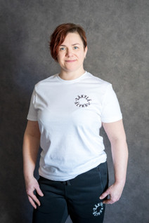 Säkylä t-paita pyöreällä logolla