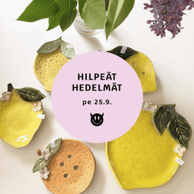 A. Hilpeät hedelmät! pe 25.9.