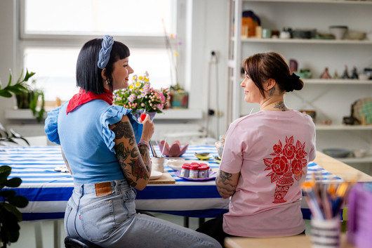 F. Hyvän mielen keramiikkaa kahdelle! Helatorstai 14.5.