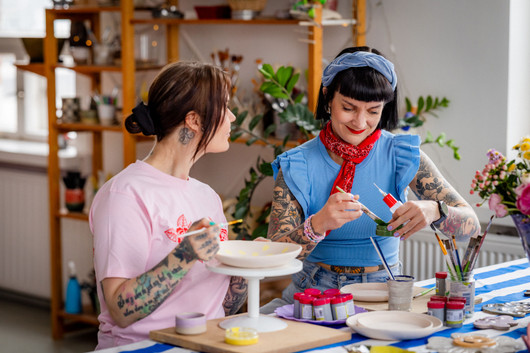 F. Hyvän mielen keramiikkaa kahdelle! Helatorstai 14.5.