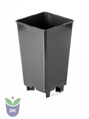 Neliöruukku jaloilla –2L 12×12×21 cm