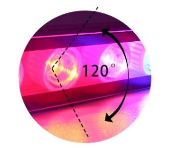 Herbgarden LED Grow Bar full Spectrum white 36x3W 115cm