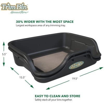 TrimBin Trimmausastia setti 48 × 30 × 15 cm