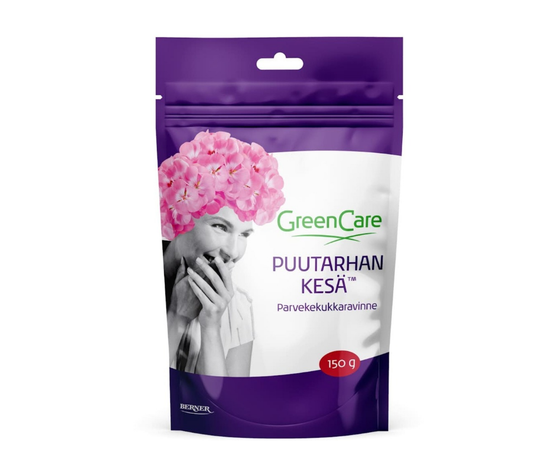 Greencare puutarhan kesä parvekekukkaravinne 150g