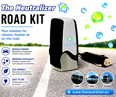The Neutralizer Road Kit – hajunneutraloija autoon