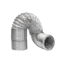 Spiro Ilmastointiputki alumiinia 100mm 1m