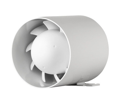 AirRoxy quiet axial kanavapuhallin (Hiljainen) 100mm 104m3