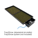 Tray2gro alusastia microgreen