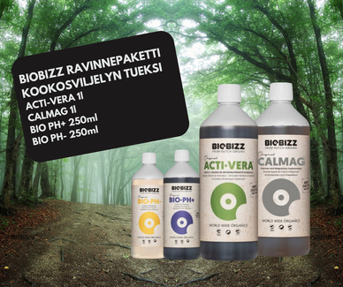 BIOBIZZ RAVINNEPAKETTI KOOKOS