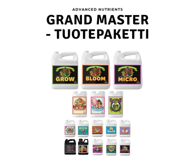 Advanced Nutrients Grandmaster -tuotepaketti