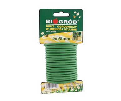 Biogarden puutarhalanka pehmeällä päällysteellä 8 m x 3 mm