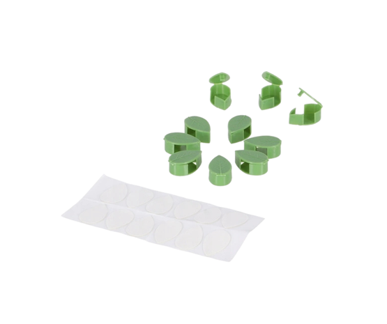 Esschert Design lehden muotoiset kasvikiinnikkeet 10 kpl