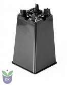 Neliöruukku jaloilla –2L 12×12×21 cm