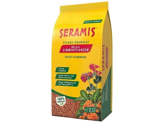 Seramis savirouhe huonekasveille 2.5 litraa