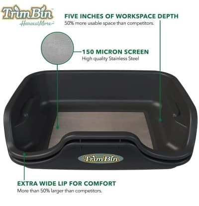 TrimBin Trimmausastia setti 48 × 30 × 15 cm