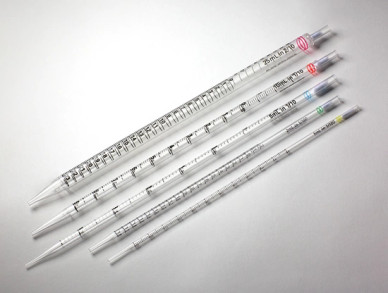 Acrylic Pipette 25 ml, 0.1 ml Graduations