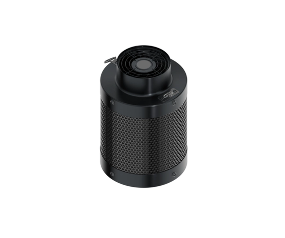 Croco Combo hiilisuodatin säädettävällä puhaltimella 100 mm +2 m putki