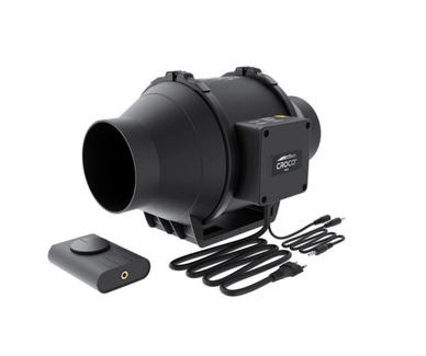 Croco Fan BF-100 in-line kanavapuhallin 345 m3/h – EC-nopeudensäädöllä