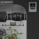 AC Infinity CLOUDLINE PRO T6 150 mm 680 m³/h + Controller 69 Pro