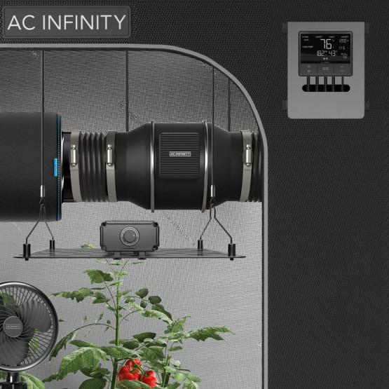 AC Infinity CLOUDLINE PRO T6 150 mm 680 m³/h + Controller 69 Pro