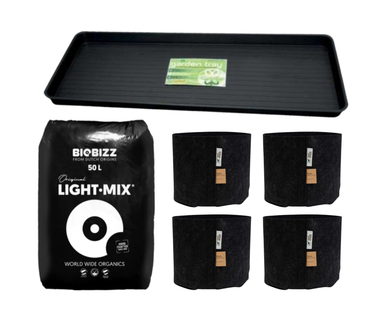 Valmis tuotepaketti Kangasruukkuja, multaa ja alusta