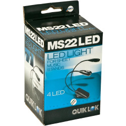 Nuottivalo QUIKLOK MS22LED tupla joutsenkaula
