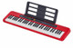CASIO CT-S200RD Casiotone keyboard, röd 
