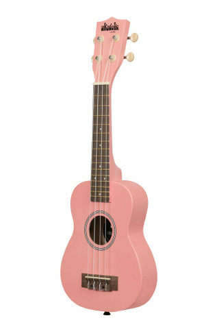 Kala Ukadelic Flamingo Soprano Ukulele + gigbag