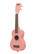 Kala Ukadelic Flamingo Soprano Ukulele + gigbag